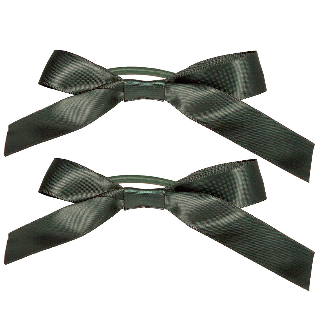 dark green satin ribbon