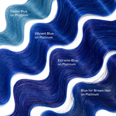 Blue Hair Color | oVertone Haircare