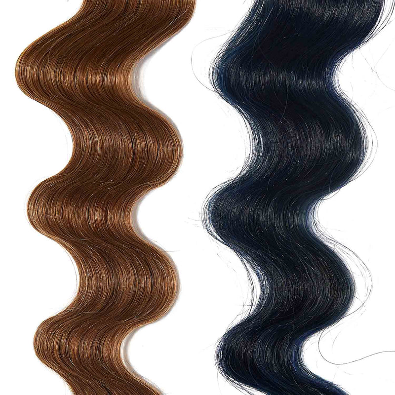 Blue for Brown Hair Color | oVertone Haircare
