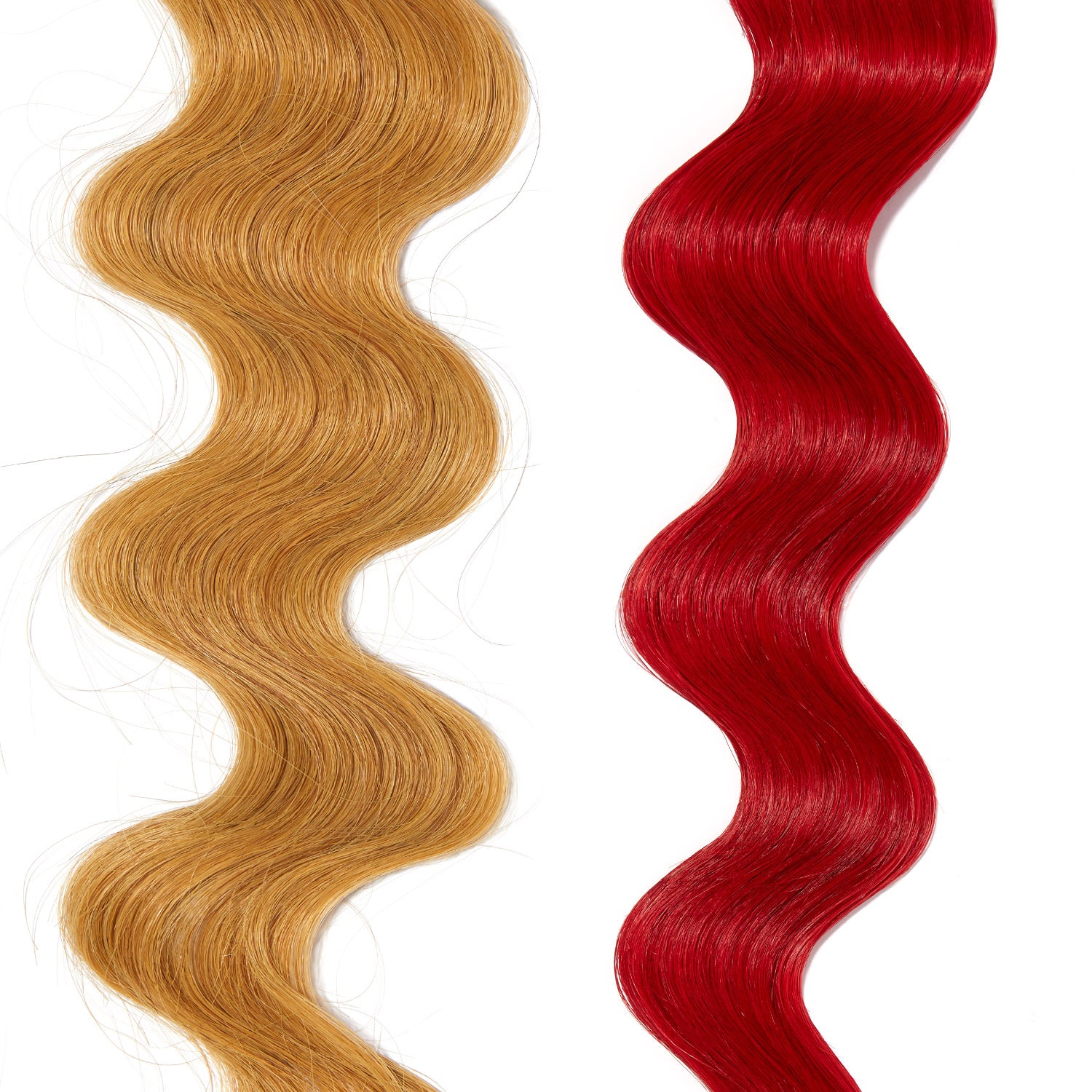 red hair color with red highlights