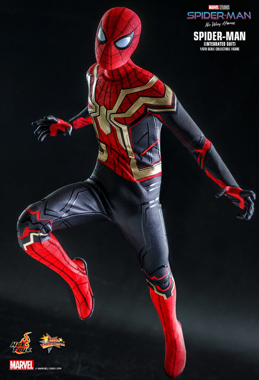 Hot Toys (MMS623) Spider-Man: No Way Home – Spider-Man Integrated Suit  1/6th Scale Collectible Figure