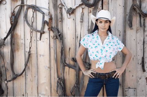 Look de cowgirl