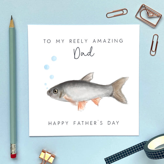 Personalised Fish Birthday Card