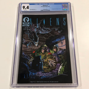 Aliens 1 CGC 9.4 - 1st Aliens in comics!!! - Dark Horse Comics