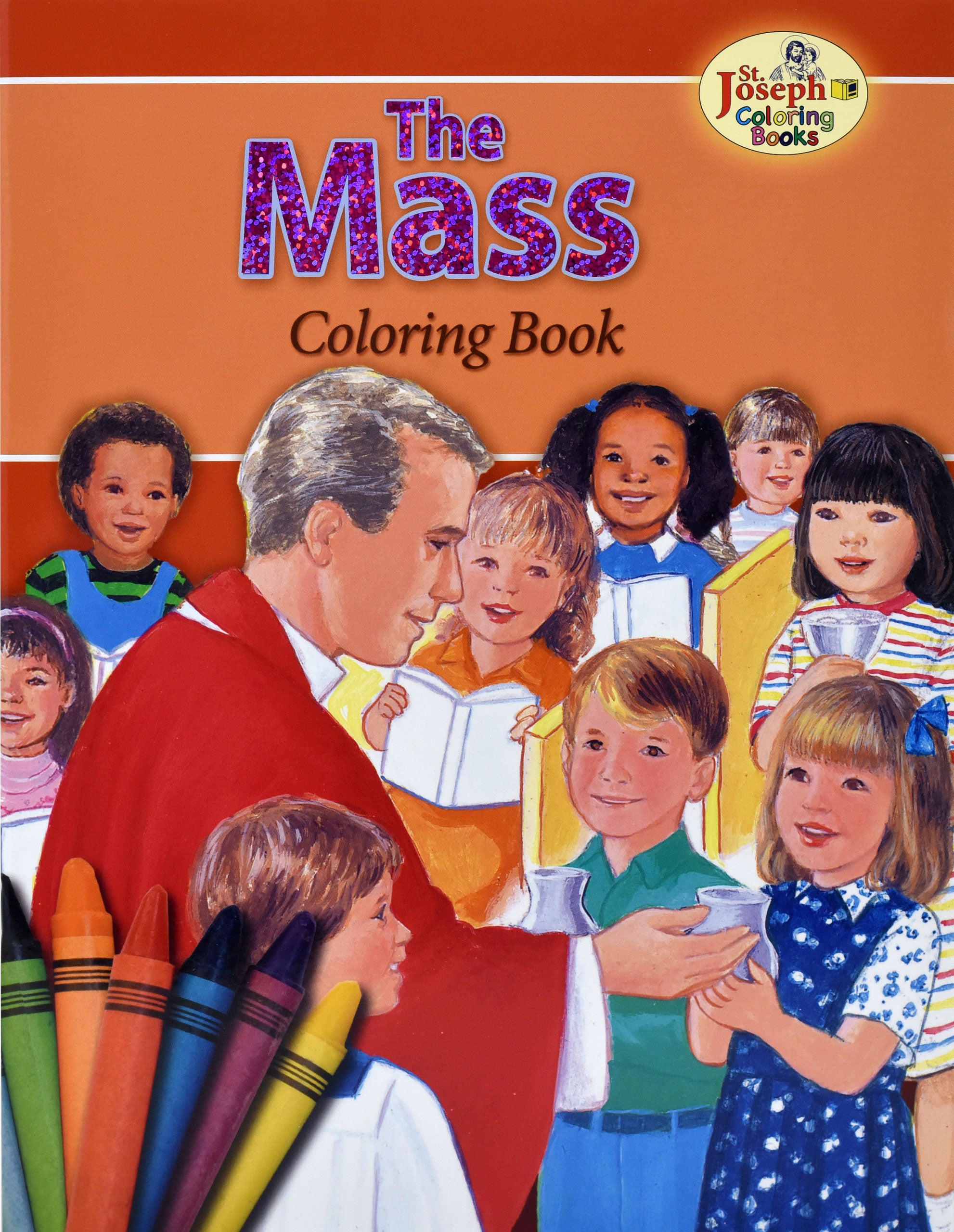 catholic mass coloring pages for kids