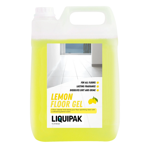 Lemon Floor Gel | Floor Cleaner Liquipak