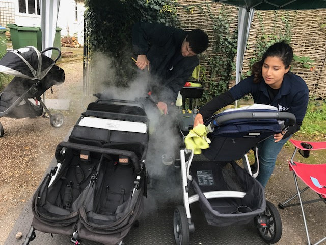 kandidaat Geladen Immigratie Buggy Wash at the A3 Baby Barn Autumn Baby Event | Buggy Pitstop