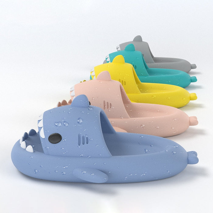 Slippers Women Shoes Summer Slides Cute Shark