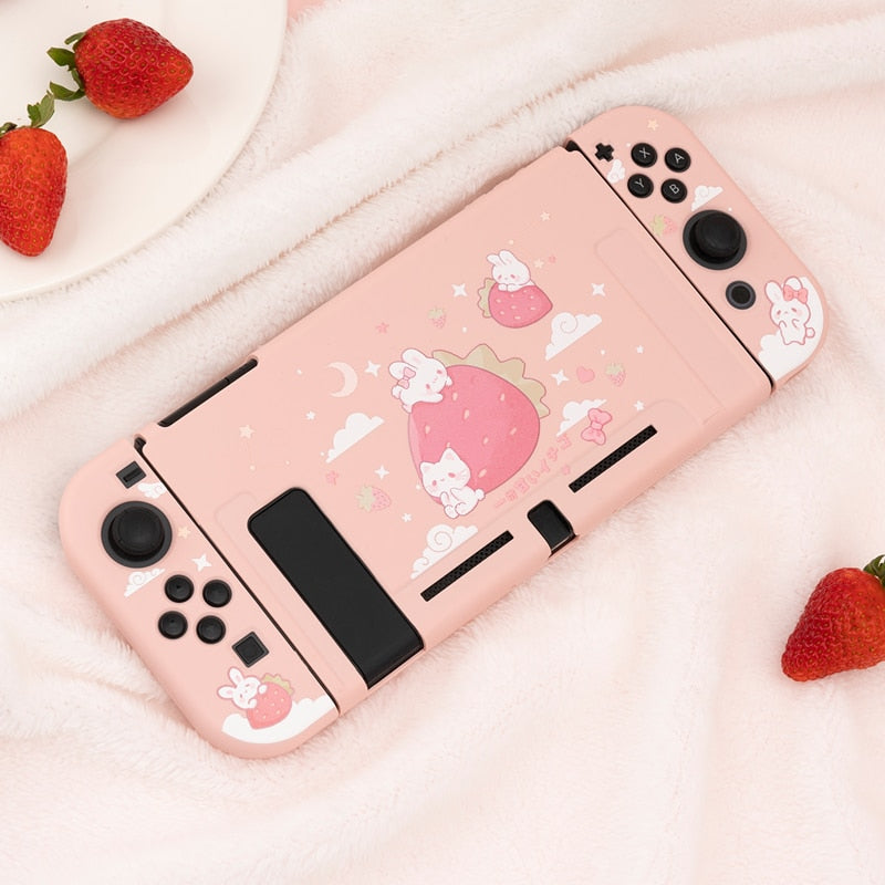 Stawberry Dreams Switch Case Uwugaming
