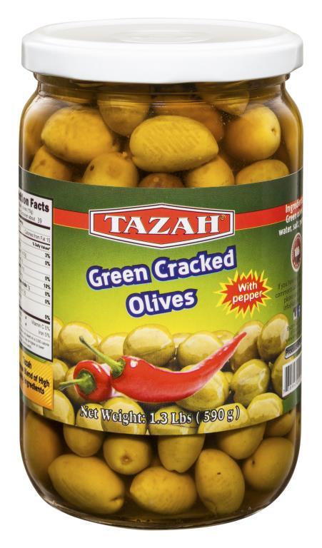 Green Olives Balady Thyme - 1 KILO (New Size) – Green Land Food, LLC