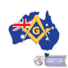Australia Masons Sticker | FreemasonsShop.com | Paper products