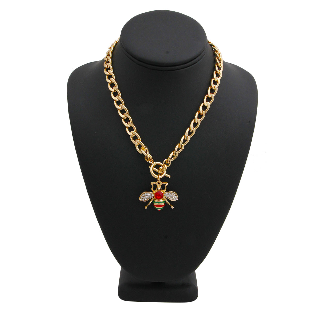 gucci bumble bee necklace