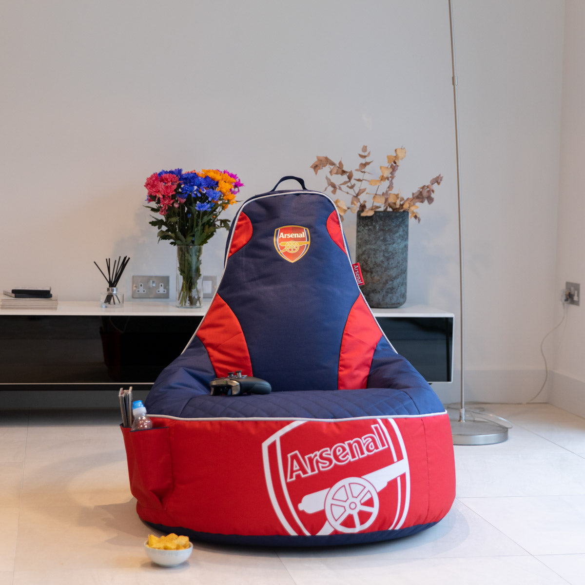 arsenal bean bag