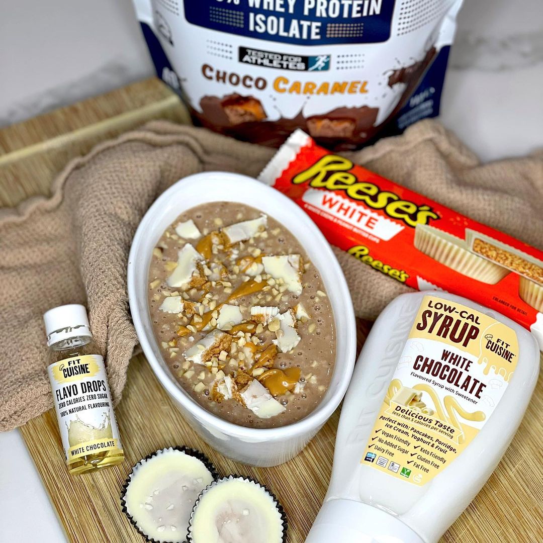 White Choc Reese's Overnight Oats – Applied Nutrition Ltd