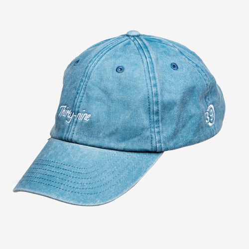 Thirty-nine cap lichtblauw vintage | Superkwaliteit | 39 caps – 39caps