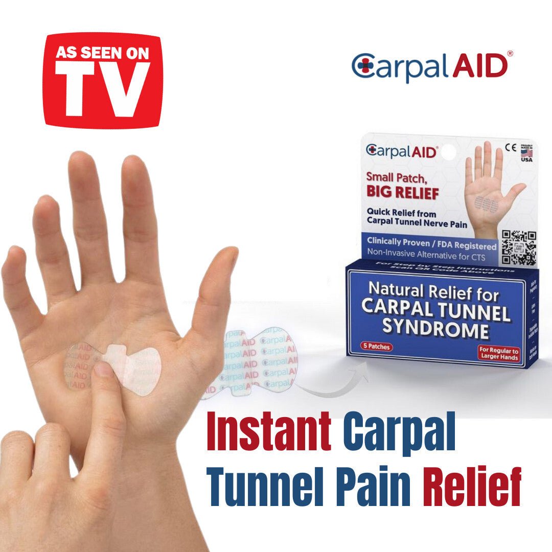 5-pack Carpal AID® Patch - Carpal AID product image