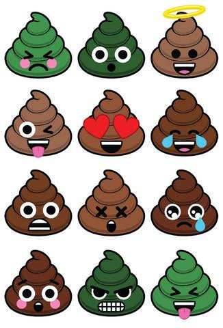 poopie emoji stickers