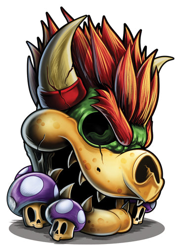 Bowser  GeekyTattoos