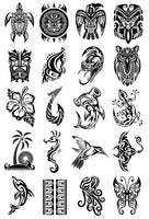 Island Ink Temporary Tattoo Set | Tatt Me Temporary Tattoos