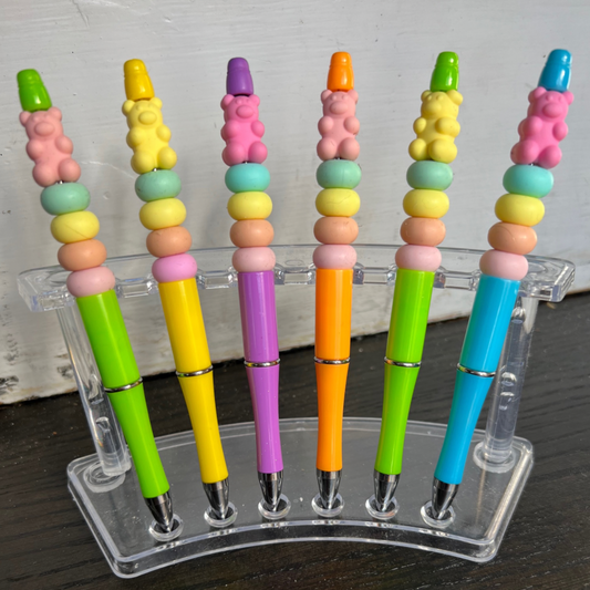 Beaded Pen- Confetti – Just Bead It By Rachel, LLC