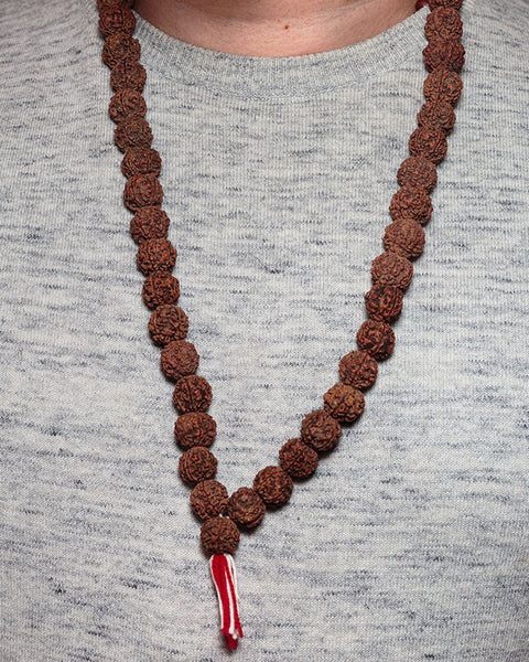 Mala - Rudraksha - Medium - 56 Beads 3