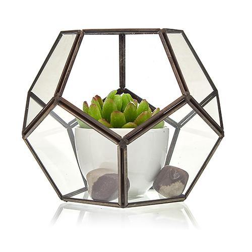 Glass Terrarium - Octagon 0