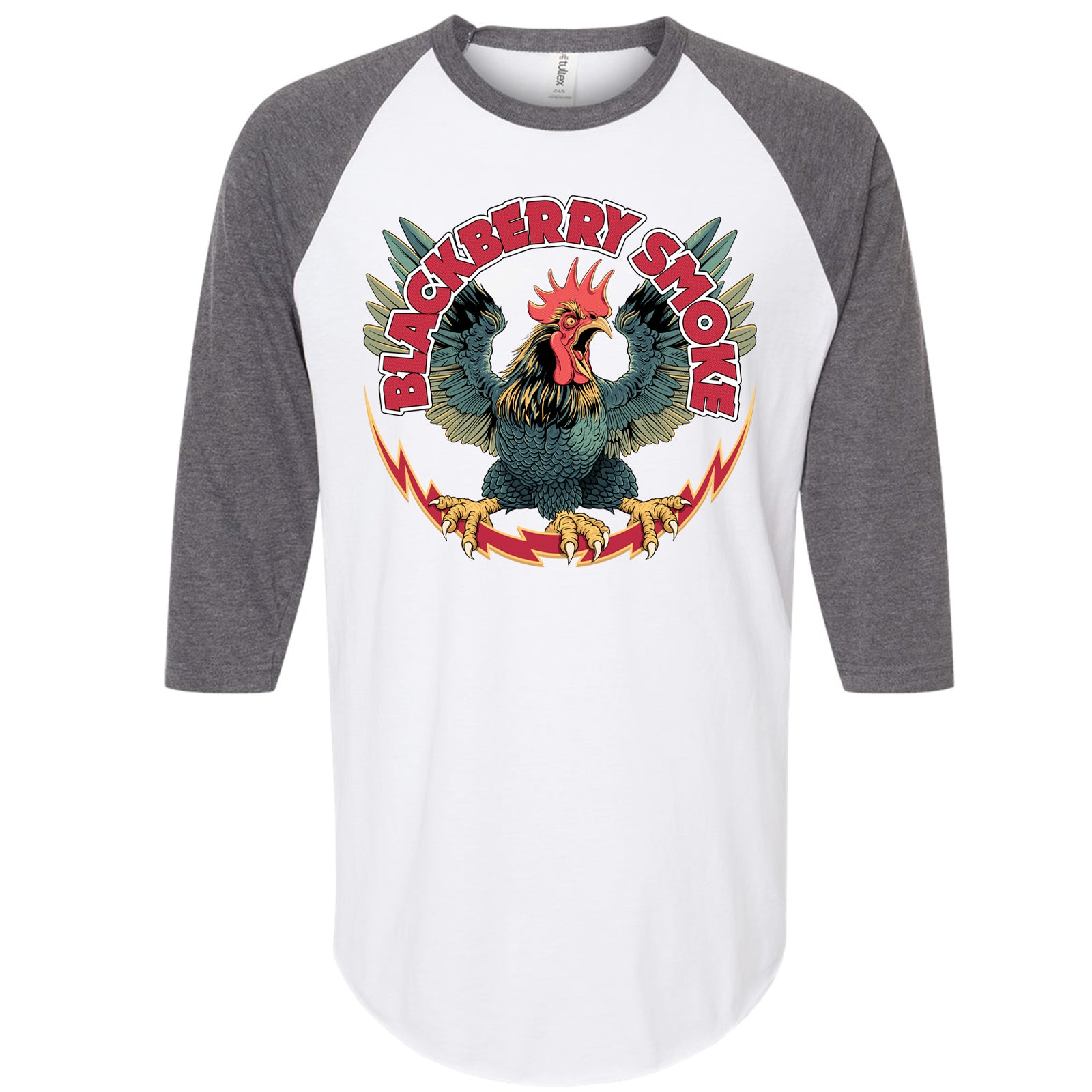 Lightning Rooster Raglan - Blackberry Smoke product image