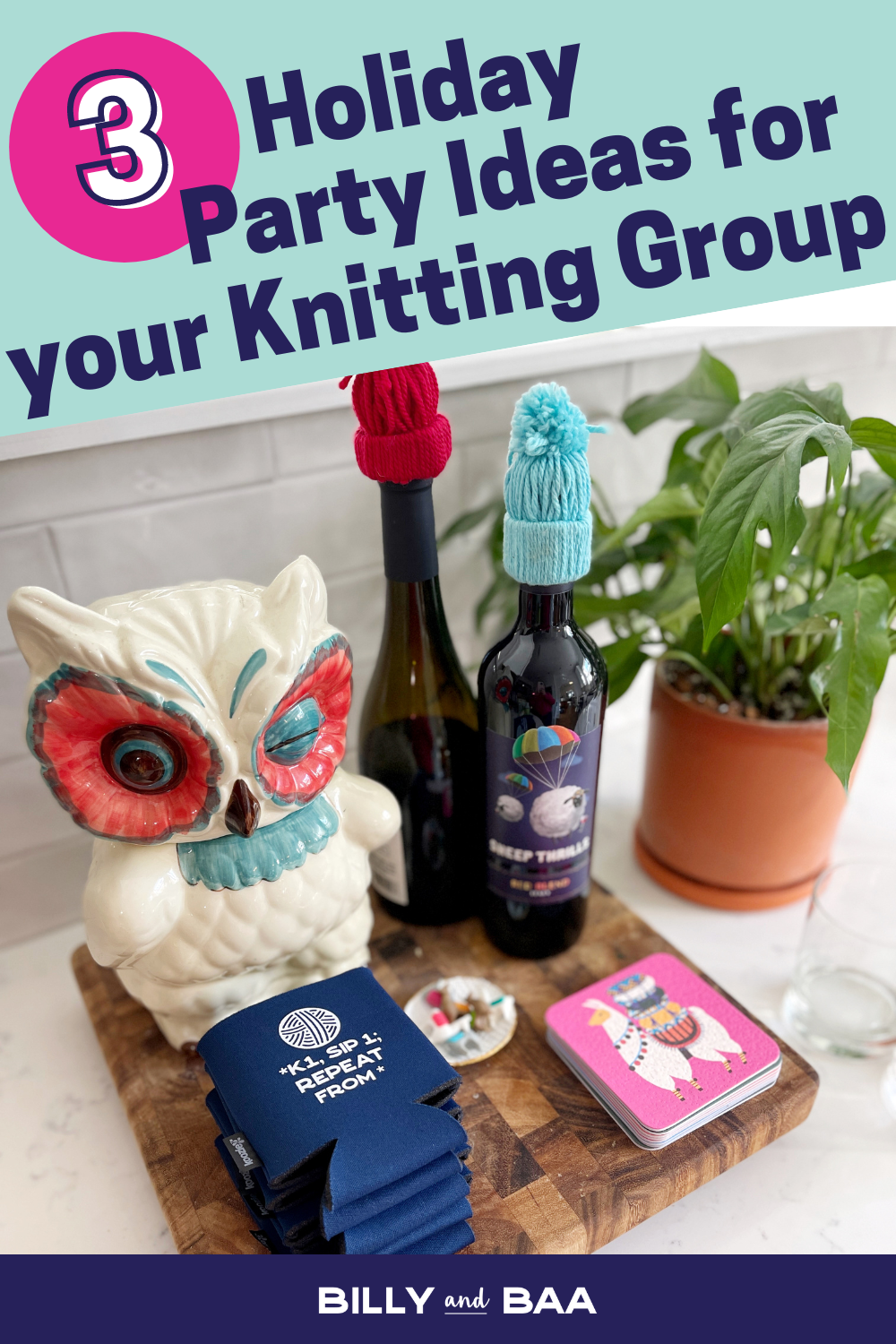3 Fiber-themed Holiday Party Ideas for your Knitting Group