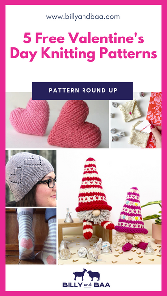 5 Free Valentine's Day Knitting Patterns