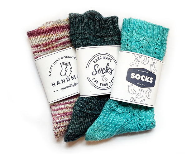 free sock label printable