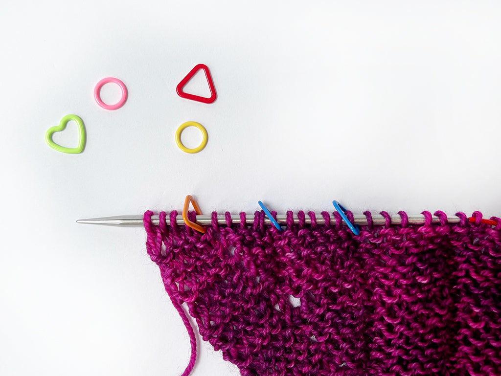 How to use a stitch marker for crochet 
