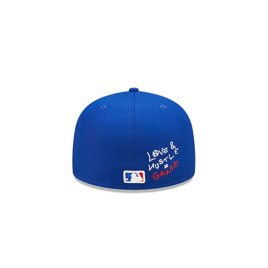 得価正規店 ニューエラChicago Cubs 59FIFTY Blue Jewel nrO7A