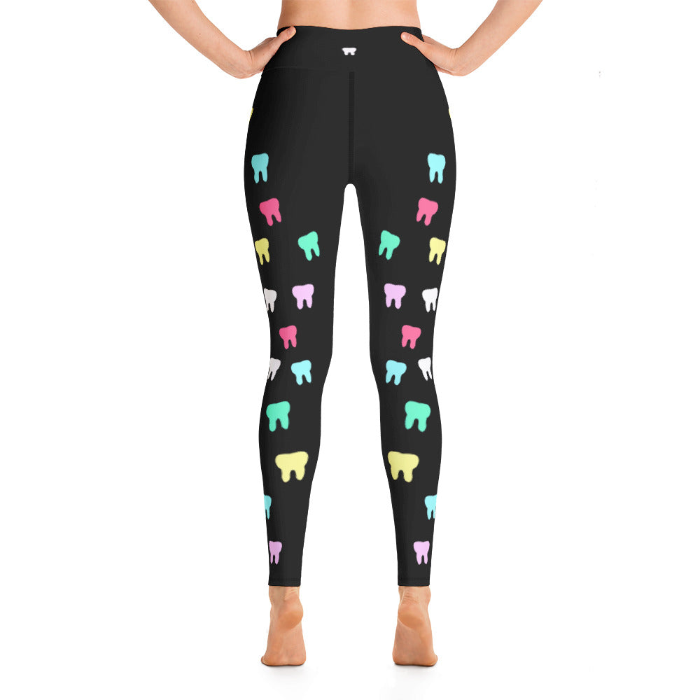 Download Toothy Leggings - High Waisted | Dental Hygiene Nation