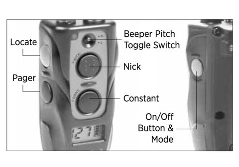 2700T&B Remote Buttons Labeled