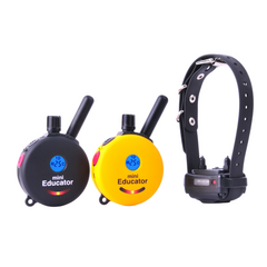 Mini Educator ET-300 2T Remote Dog Training Collar with 2 Transmitters Yellow by E-Collar Technologies