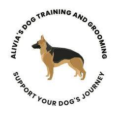 Alivia's Dog Training and Grooming  Logo