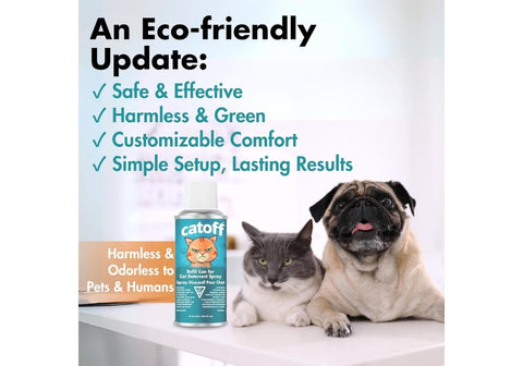 CatOff as Safe, Odorless, and Harmless Deterrent