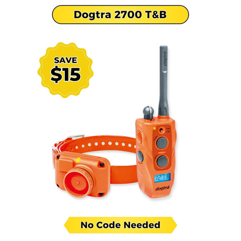 Dogtra 2700 T&B Expandable Orange GVDS Edition Remote Training Collar