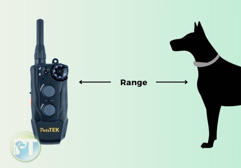 E-Collar Range Illustration