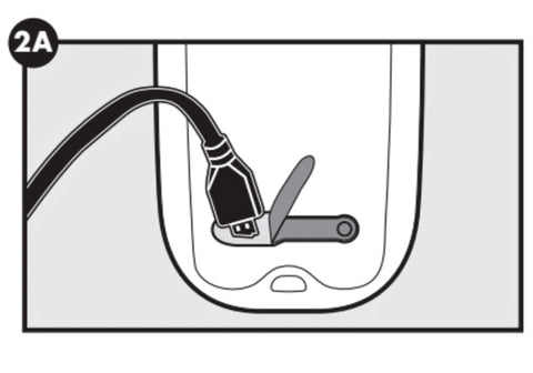 Illustration on Charging the PetSafe Remote Spray Trainer Remote