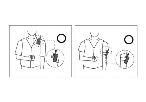 Maximum Range for Handsfree Square Illustrated