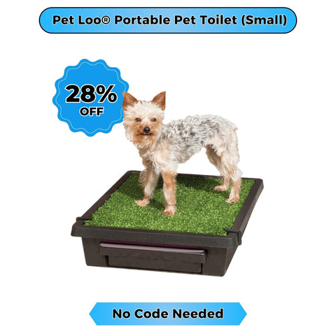 PetSafe PWM00-14497 Pet Loo Portable Pet Toilet - Small Promo