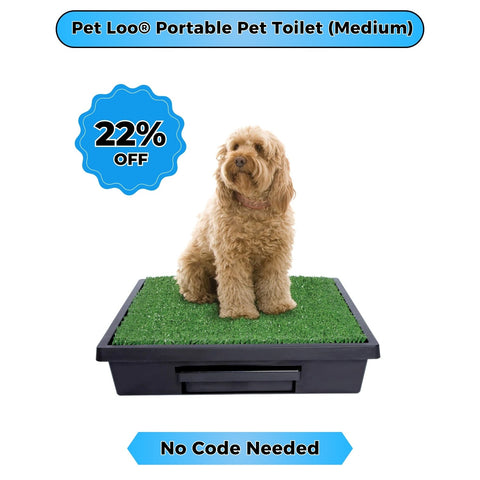 PetSafe PWM00-14498 Pet Loo Portable Pet Toilet - Medium Promo