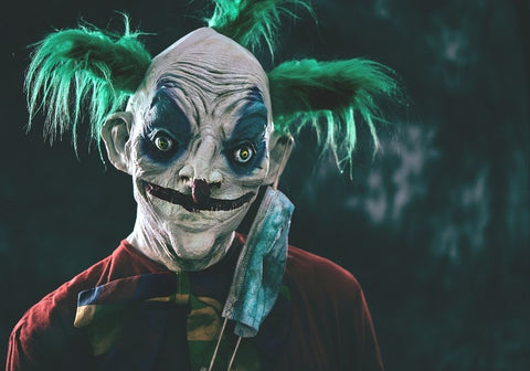 Scary Human Clown Costume
