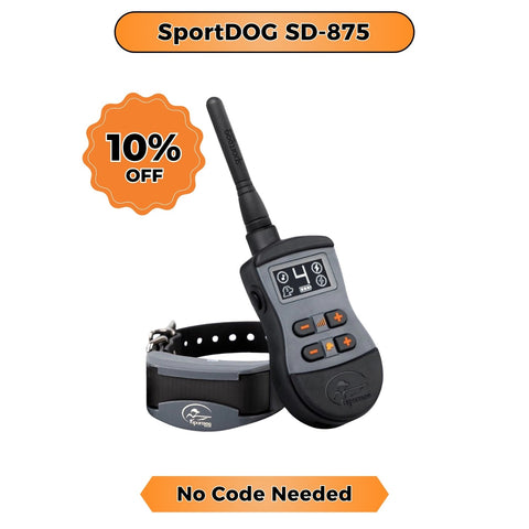 SportDog SportTrainer 875 Black Remote Training Collar Promo