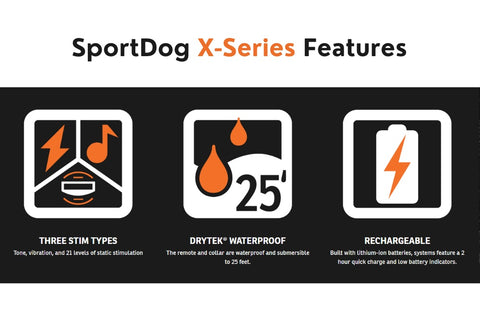SportDog X-Series Features