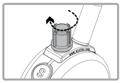 Rotation Knob on FT-330 Remote Transmitter