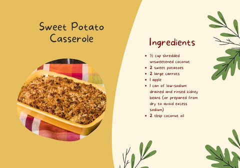 Sweet Potato Casserole Ingredients