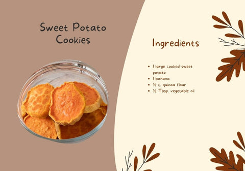 Sweet Potato Cookies Ingredients