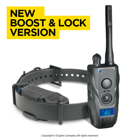 Dogtra 1900S Black Boost & Lock Remote Training Collar